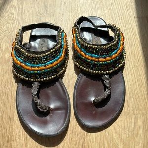 Steve Madden Beaded Sandal